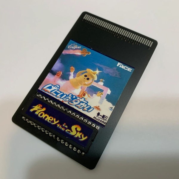 Honey in the Sky ENGLISH NEC Turbo Grafx 16 Re-pro HuCard Turbografx - Not for Analogue - Real Hardware Only