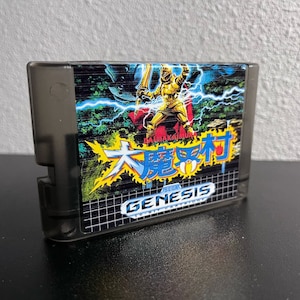 Daimakaimura Ghouls &#39;n Ghosts Repro Sega Genesis Mega Drive Video Game Cartridge