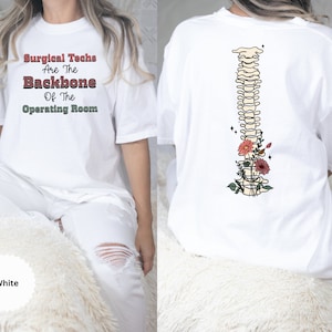 Surgical Technologist Funny T Shirt For Women Patient Care Tech Shirt for Graduation Gift Medical Field Shirt Cute OR Surgeon Assistant Tee