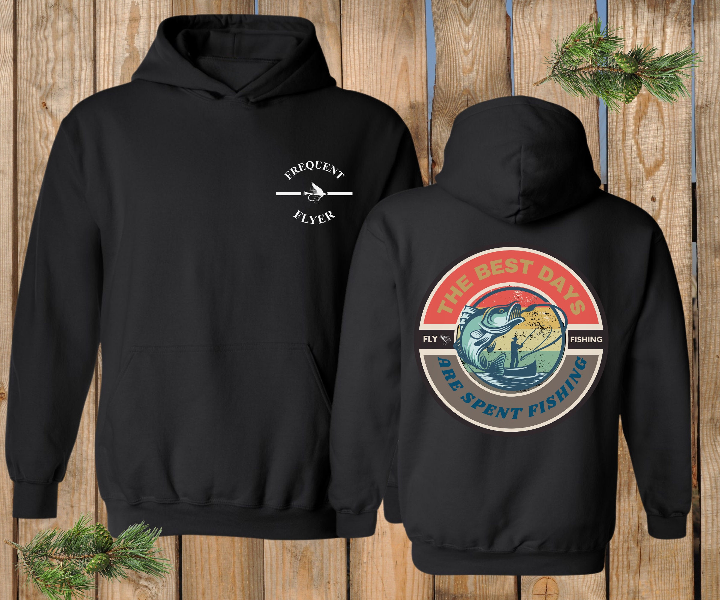 Fly Fishing Hoodie, Super Fly, Outdoors Wear, Fishing Apparel