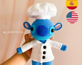 Stitch chef amigurimi pattern pdf