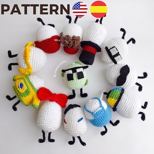 Eggs qsmp crochet pattern