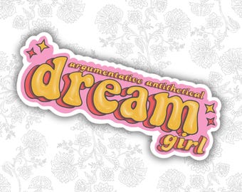 議論好きで反論好きなドリームガール、面白くて明るい女の子らしいフレーズ