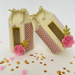 hexagonal template box