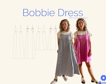 Bobbie Dress Sewing Pattern -  Beginner Friendly, Size Inclusive PDF Sewing Pattern