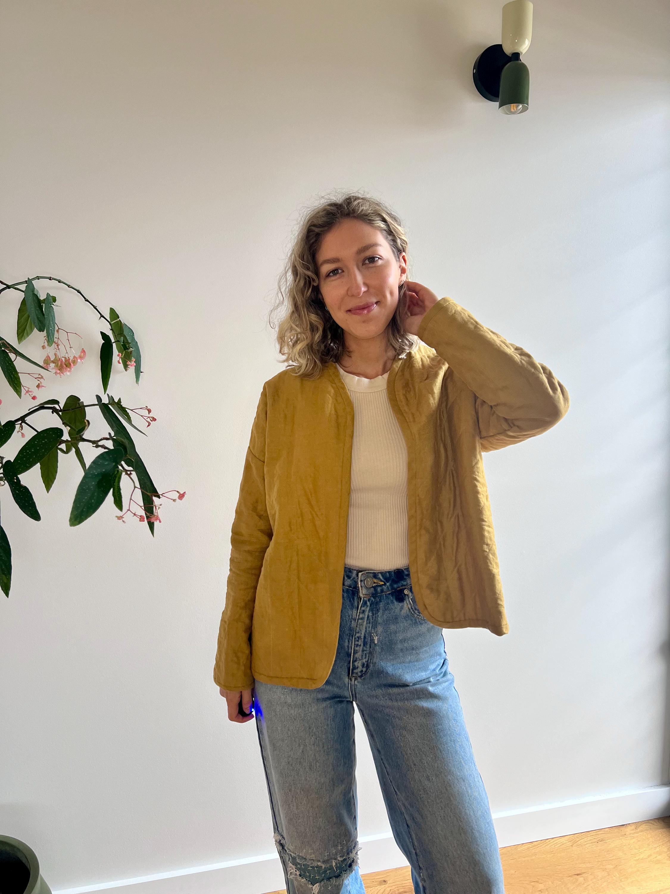 Sage Jacket PDF Sewing Pattern (sizes 4-24), Quilted Jacket