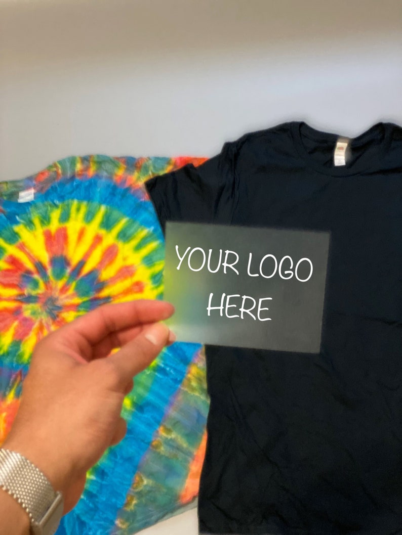 Custom Iron on Decal Ironon Logo Custom Design Heat Transfer Vinyl Logo Text Name Image