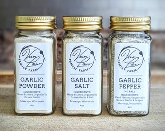 Paquete de condimento de ajo