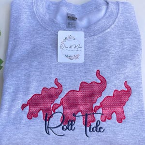 Roll Tide Crew Neck, Alabama, Roll Tide Sweatshirt, Football,