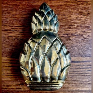 Vintage Messing Ananas Türklopfer