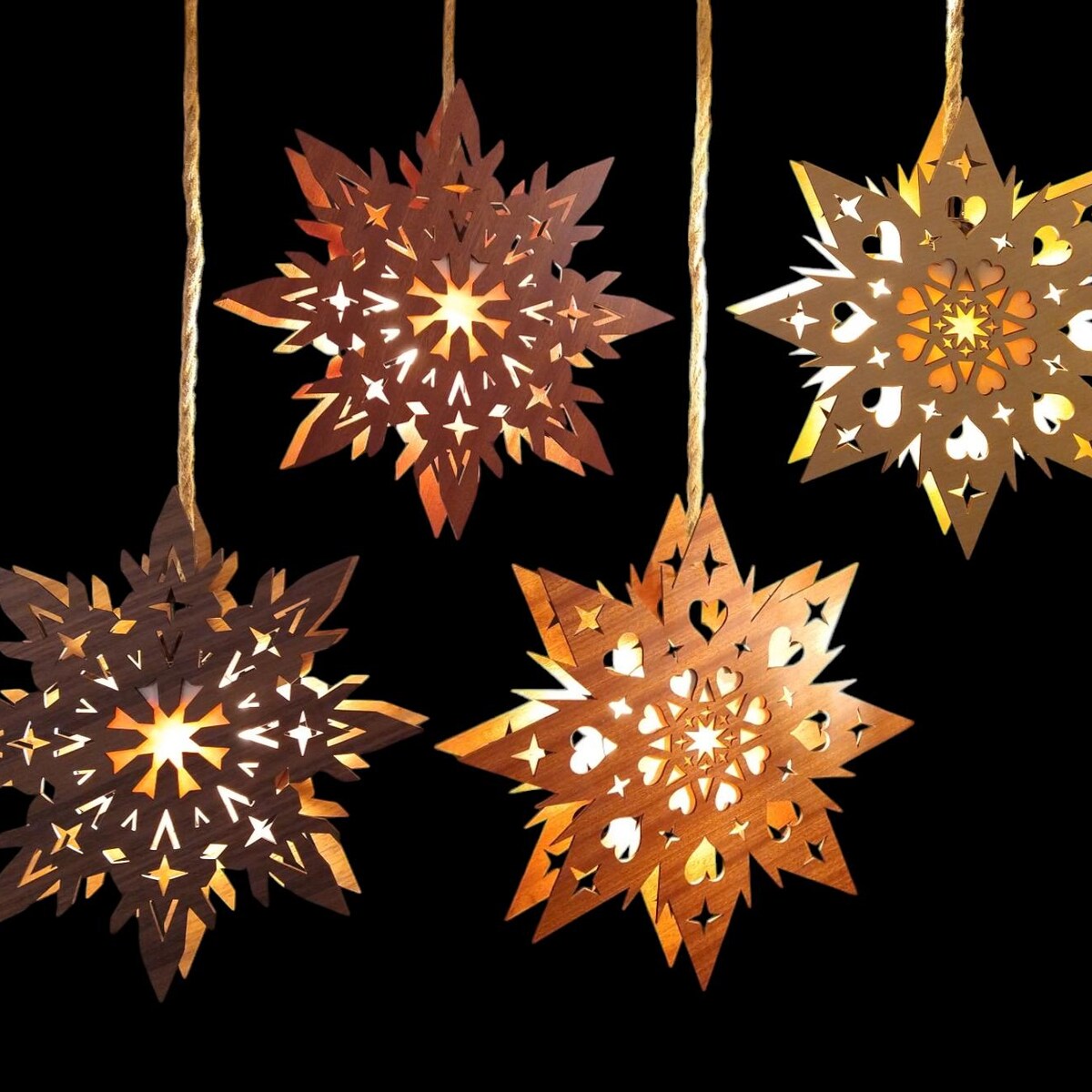Scandinavian Welcome Light, Koselig Star Lamp, Swedish Advent Star Lantern, Norwegian Christmas Light, Wooden Window Light - Etsy