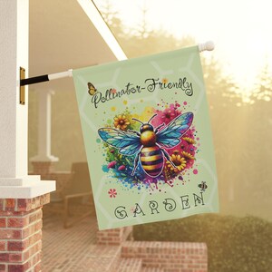 Pollinator Friendly Garden Flag (pole Not Included), 12