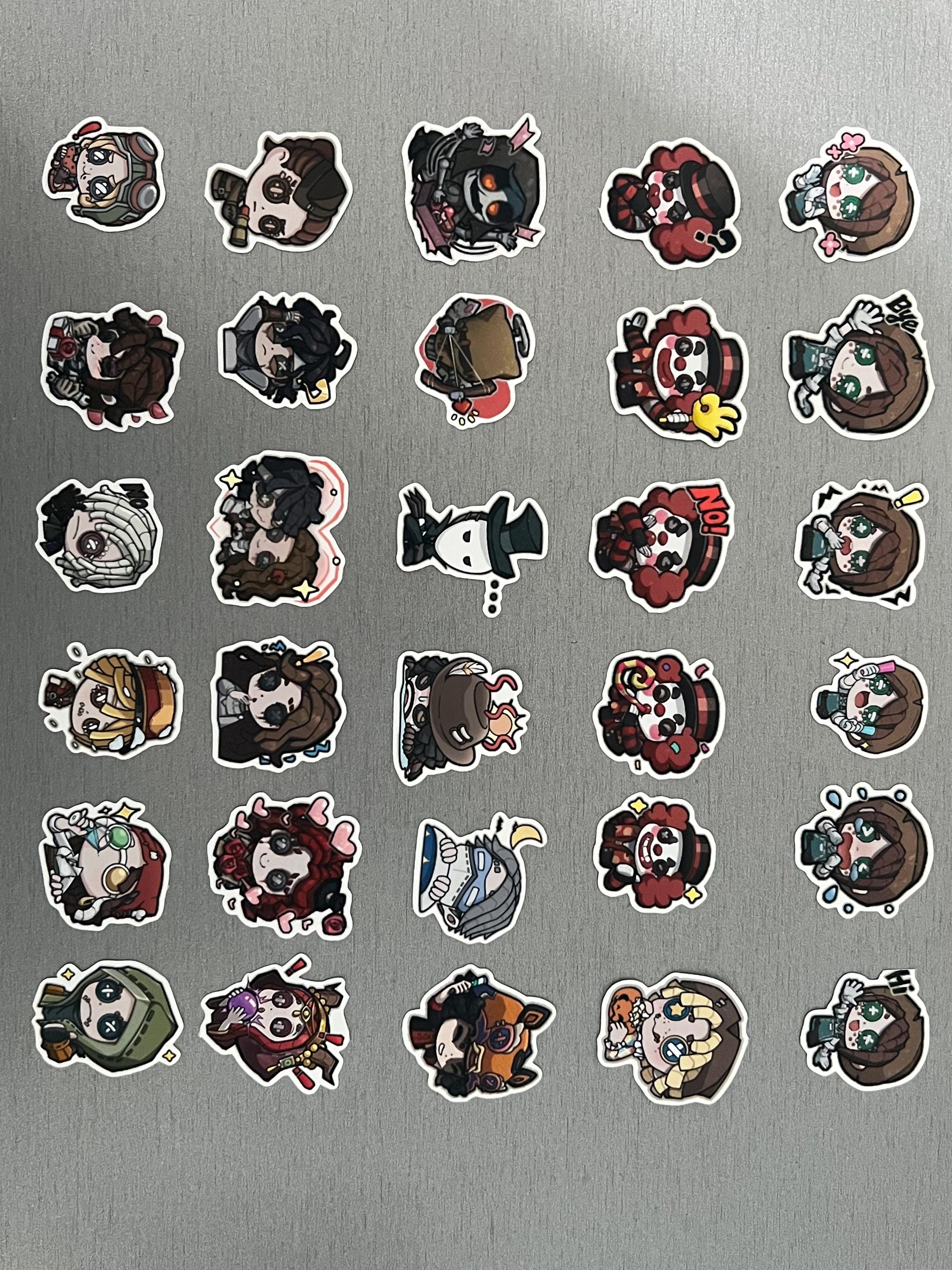 Idv Sticker Maker Identity V IDV Official Art Stickers - Etsy