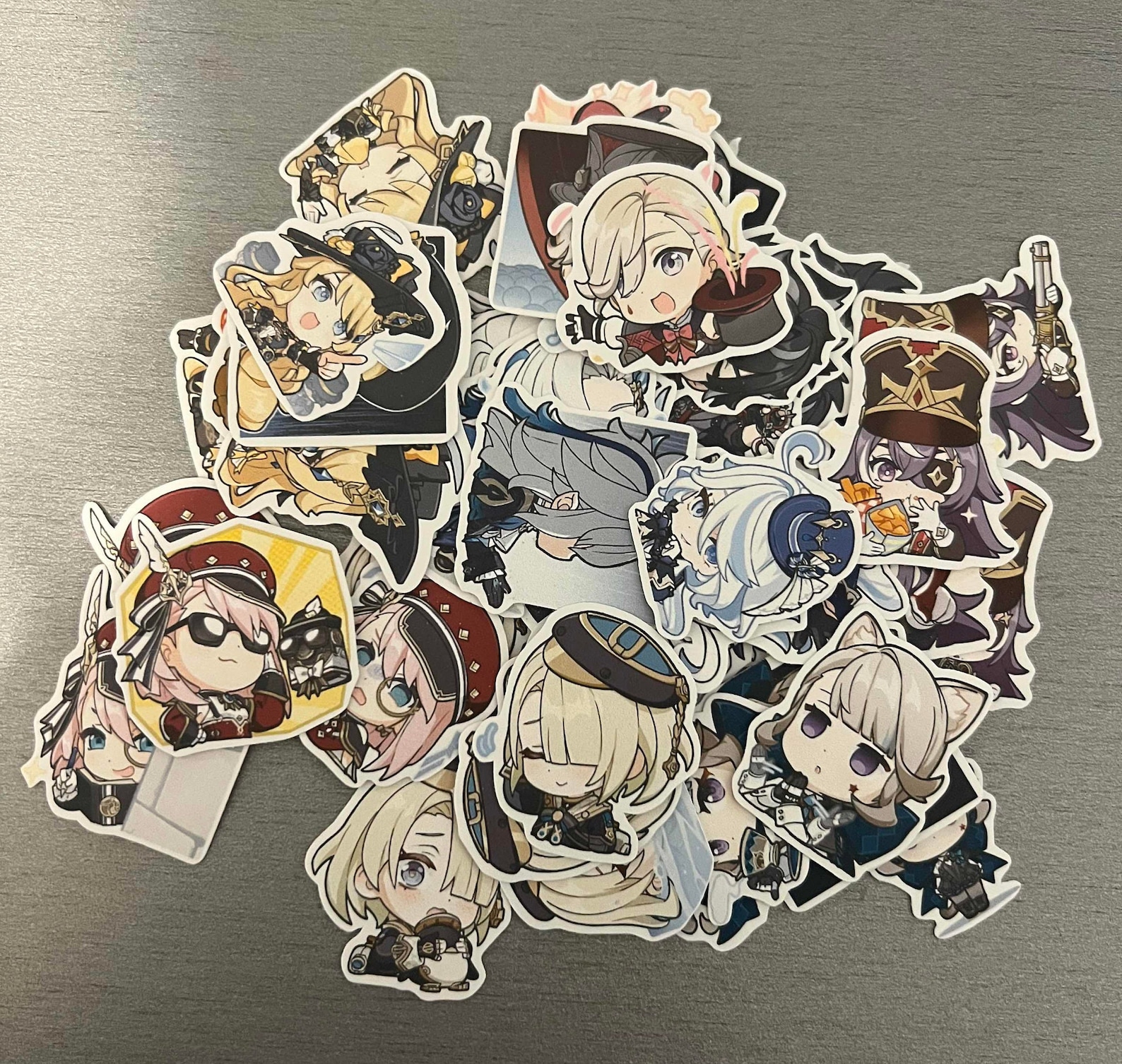 Genshin Impact Sticker Set (includes ALL Characters and Regions to Date ...
