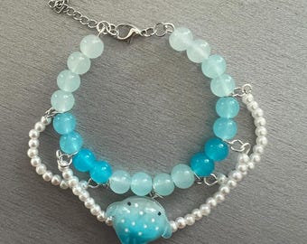 Manta Mist Beaded Bracelet