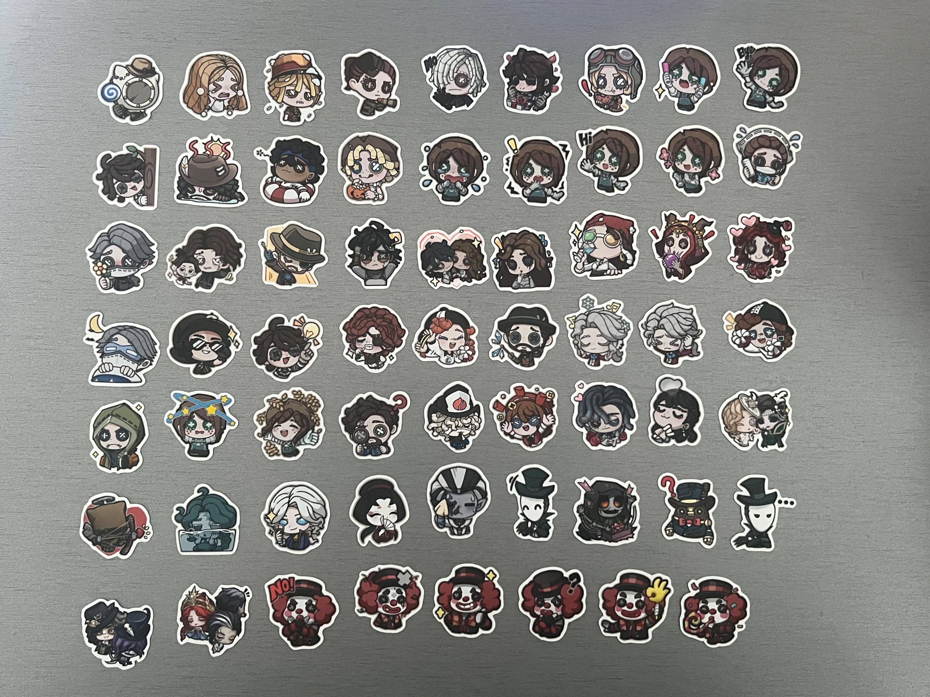 Idv Sticker Maker Identity V IDV Official Art Stickers - Etsy