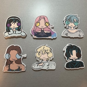 Alien Stage ALNST Silly Stickers - Mizi, Sua, Till, Ivan, Luka, and Hyuna