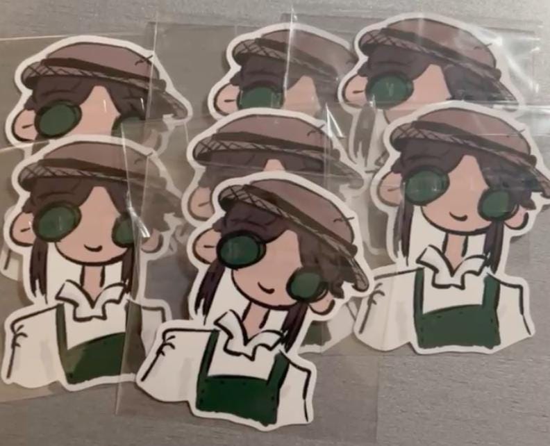 Idv Sticker Maker IDV Silly Stickers - Gardener / Emma Woods ( Identity V ) - Etsy