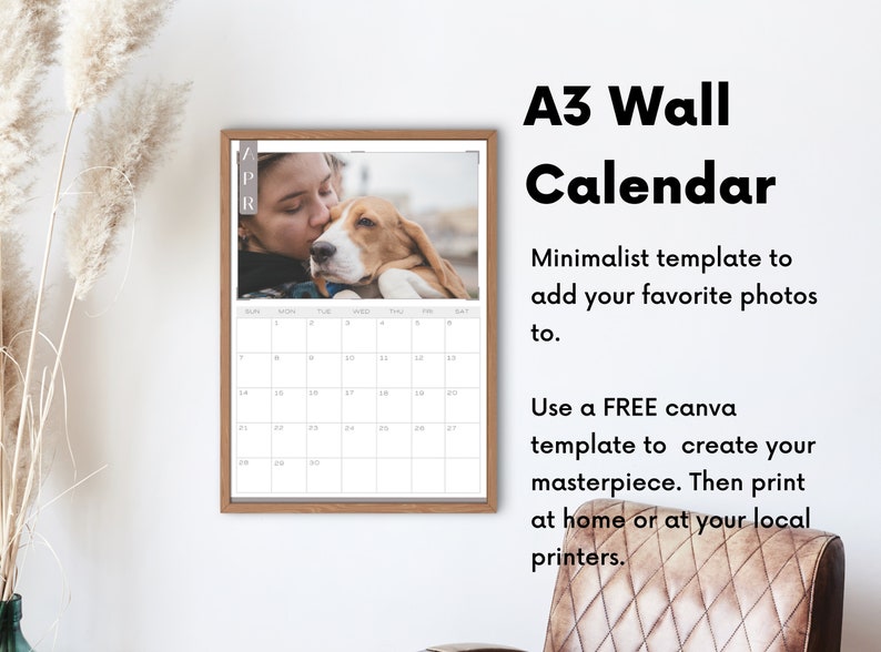 2024 Calendar Template Printable Editable, Editable Desk Calendar ...