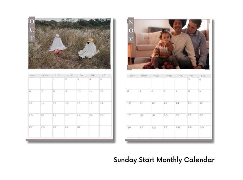 2024 Calendar Template Printable Editable, Editable Desk Calendar