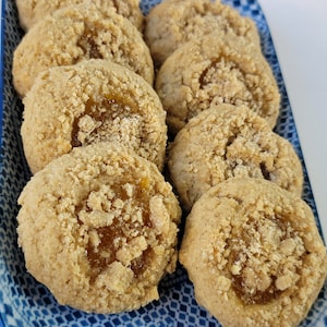 18 Peach Cobbler Cookies