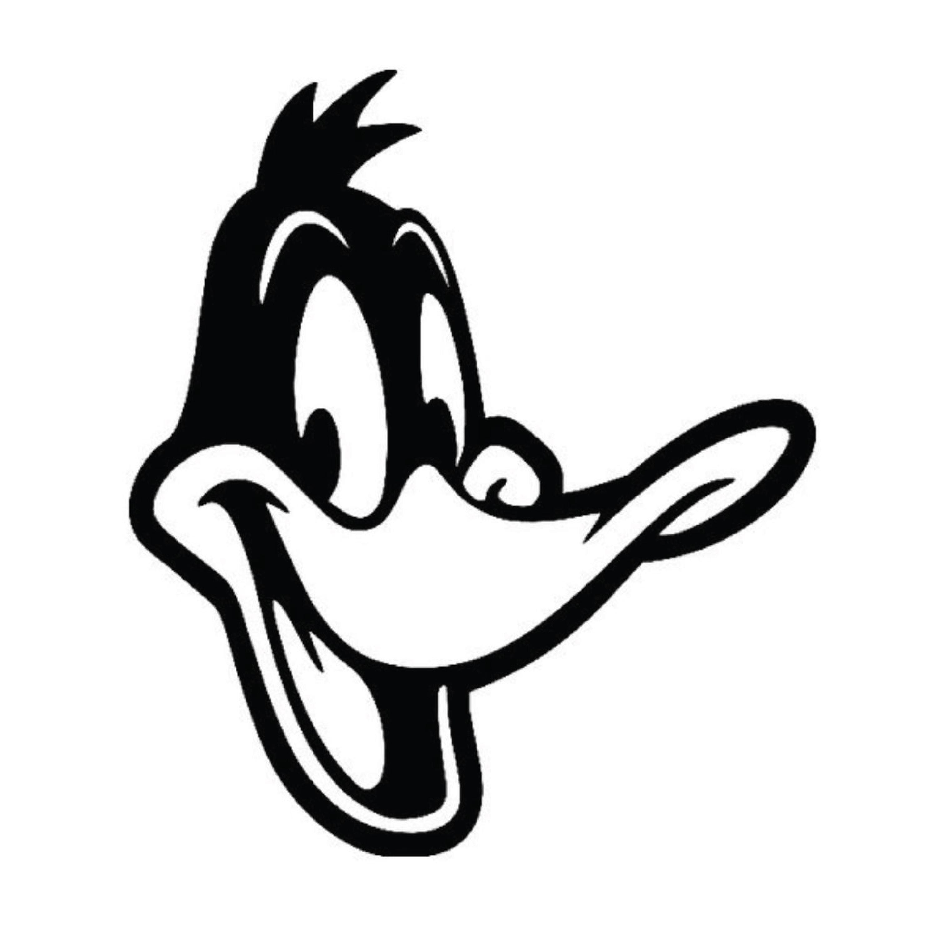 Daffy Duck Face for Cricut, SVG - Etsy