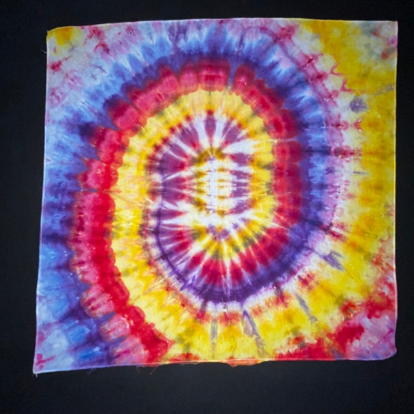 Tie Dye Handkerchief Etsy