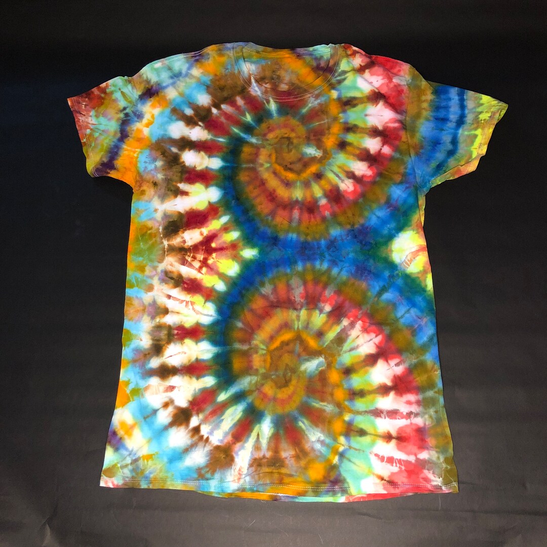 MAGLIETTA PETITE RAINBOW TYE DYED Unisex TAGLIA MED Hippie