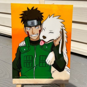 Aesthetic Anime Boy Manga Volleyball Acrylic Canvas Painting 8 