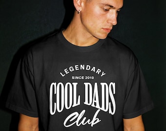 Legendary Dads Club Shirt - Personalized Dad Year