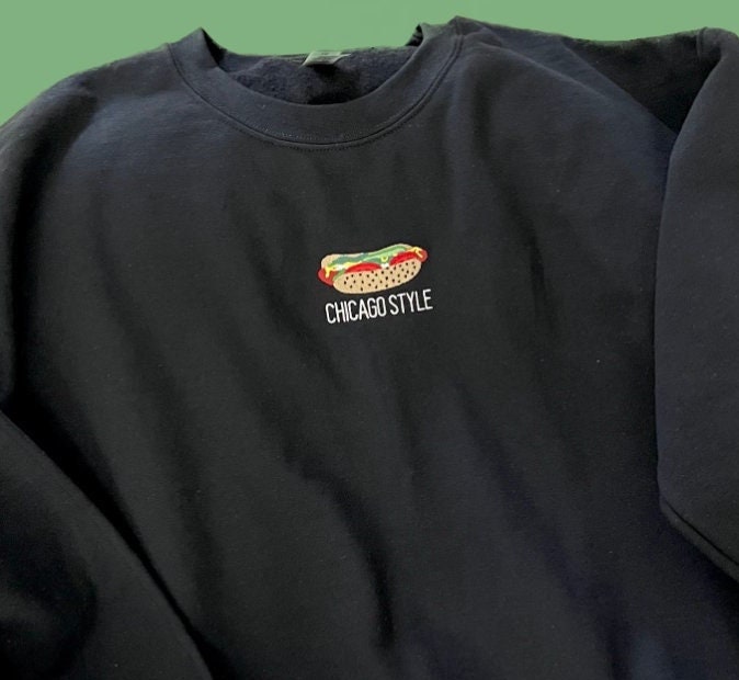 Chicago Style Hot Dog Street Art Youth Short Sleeve T-Shirt – SleeveDesignCo