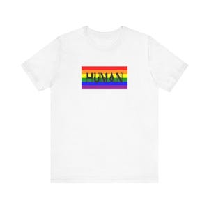 Human Pride Unisex Jersey Short Sleeve Tee
