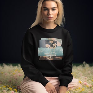 Abstract Art Flower Unisex Heavy Blend™ Crewneck Sweatshirt