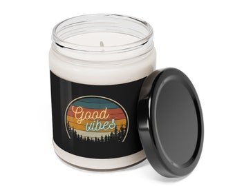 Good Vibes Scented Soy Candle, 9oz