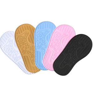 New Design "SIZE 20" - 12.2 cm - Perforated Rubber Sole for Crocheting Shoes.