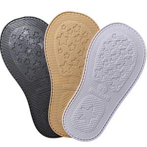 Rubber soles PERFORATED SOLES / baby soles No. 21 to 25 (pair) including insoles