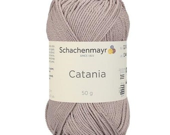 Catania - 00406 - Boue - Coton - Schachenmayr - 125 mètres/50 grammes - TEX400 - 100% coton mercerisé