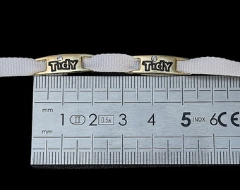 Laces Passadores - Tidy - Gold - Metal - heavy and excellent quality - 2 pieces passadores