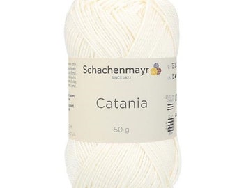 Catania - 00105 - Natural - Cotton - Schachenmayr - 125 meters/50 grams - TEX400 - 100% cotton mercerized