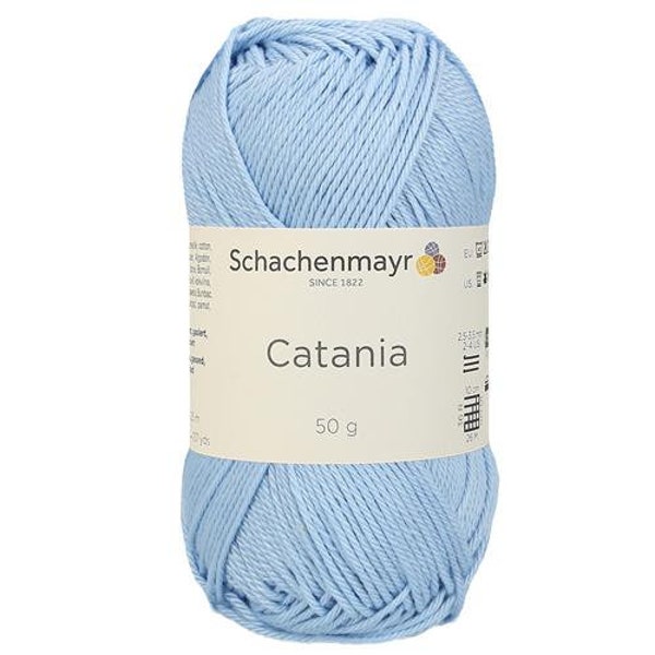Catania - 00173 - Hell blue - Cotton - Schachenmayr - 125 meters/50 grams - TEX400 - 100% cotton mercerized