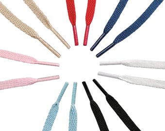 6mm Vetertjes 50 - 60 of 70 cm lang - 6mm breed -speciaal voor babyschoentjes