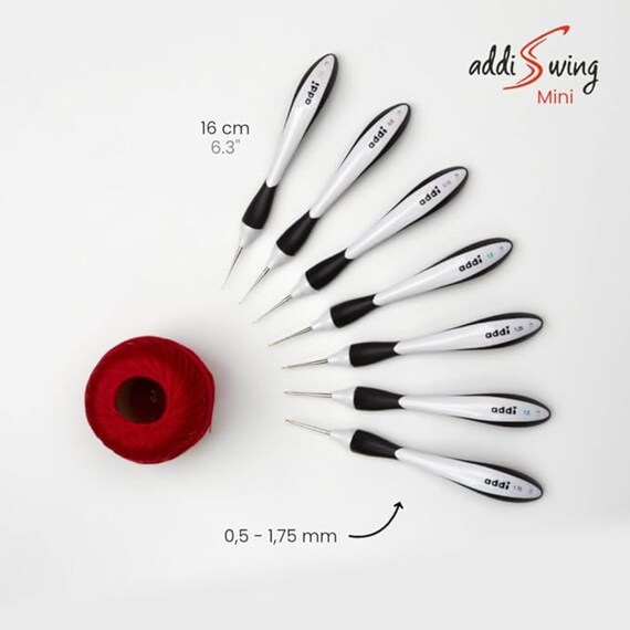 IMZAY - Juego De 54 Agujas De Ganchillo, Kit De Ganchos De Ganchillo Con Funda De Almacenamiento, Agujas De Tejer Ergonómicas Marcador De Puntada, Bricolaje Para Tejer A Mano, Herramientas De Arte