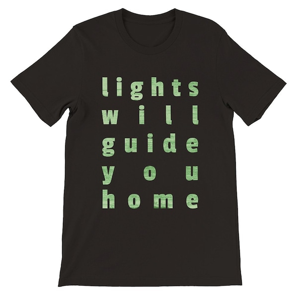 Lights Will Guide You Home Unisex T-shirt | Coldplay