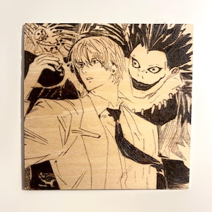 Leichte Yagami / Kira und Ryuk Holzverbrennung