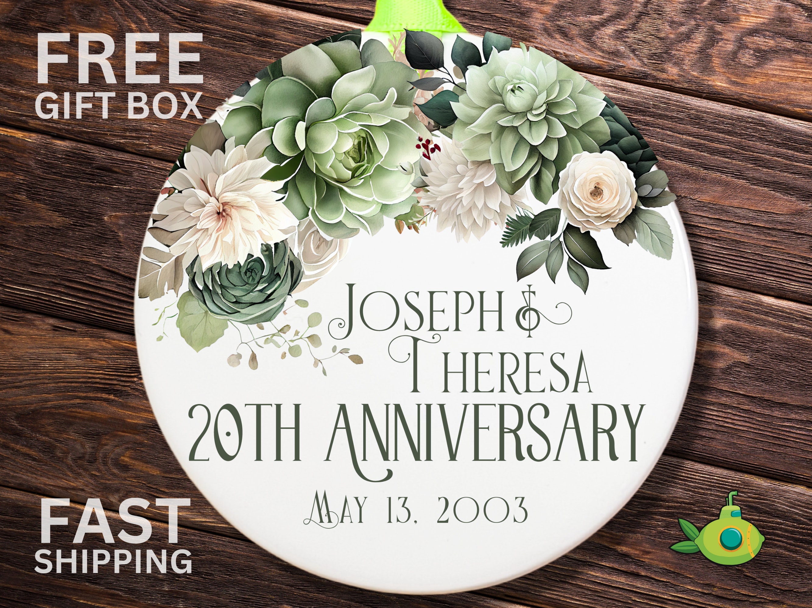 Personalized Anniversary Wedding Gift for Couple Anniversary - Etsy