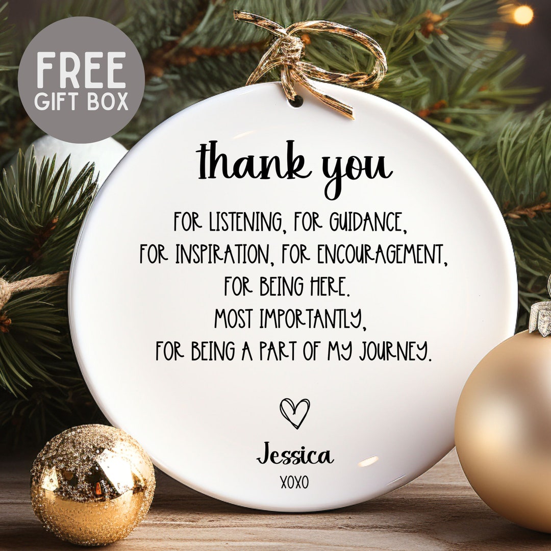 Personalized Family Christmas Ornament