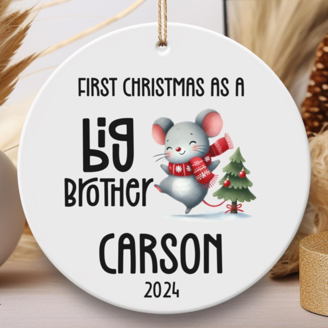 My first christmas as a big brother