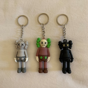 Bearbrick Keychain Key Ring Figure Pendant Toy Supreme Bear Gift