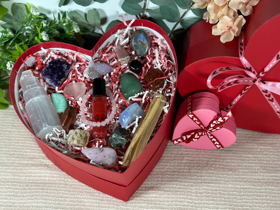 XL Crystal Gift Box, Crystal Gift Set, Crystal Box, Crystal Infused