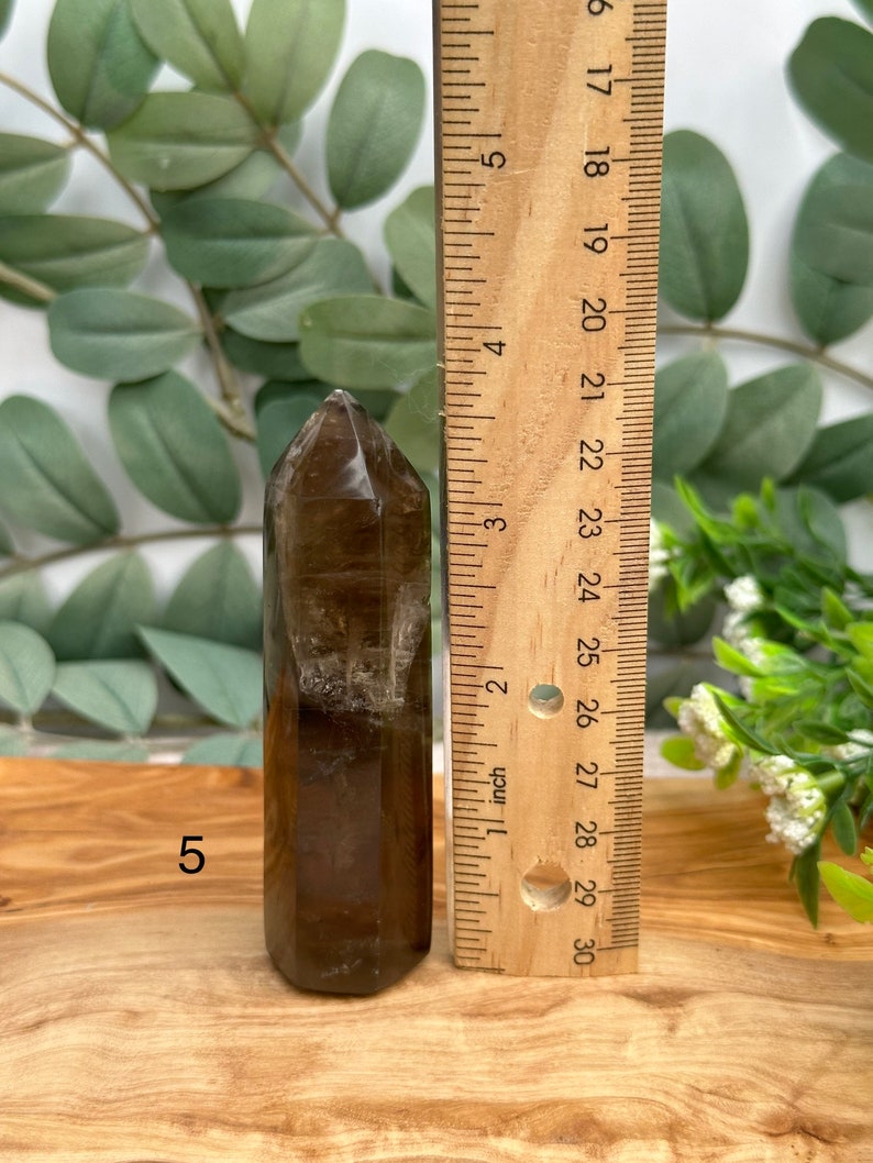 Quartz Root Tips Smoky Quartz Towers, Protective Crystals, Crystals for Grounding ...